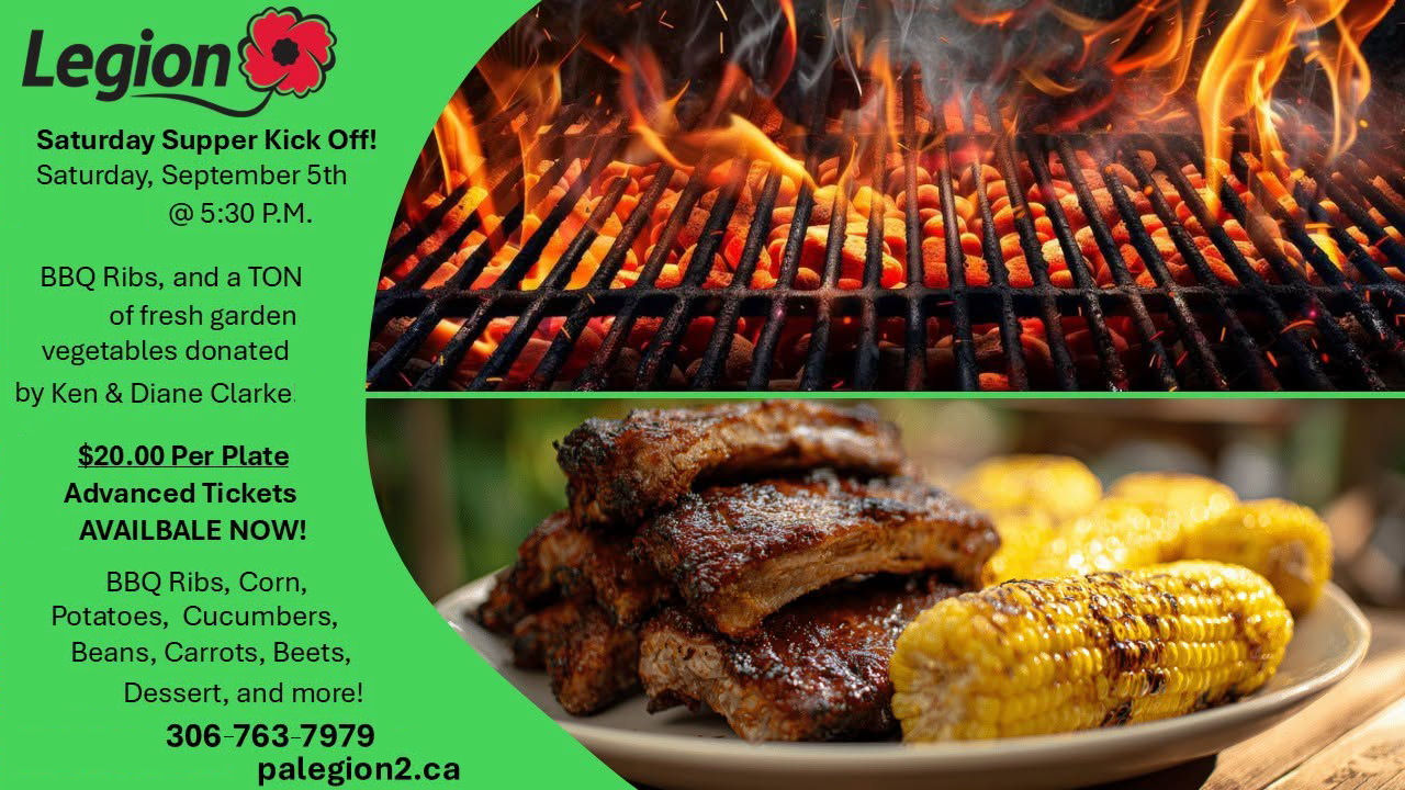 Saturday Supper Ribs Kick Off $20ea